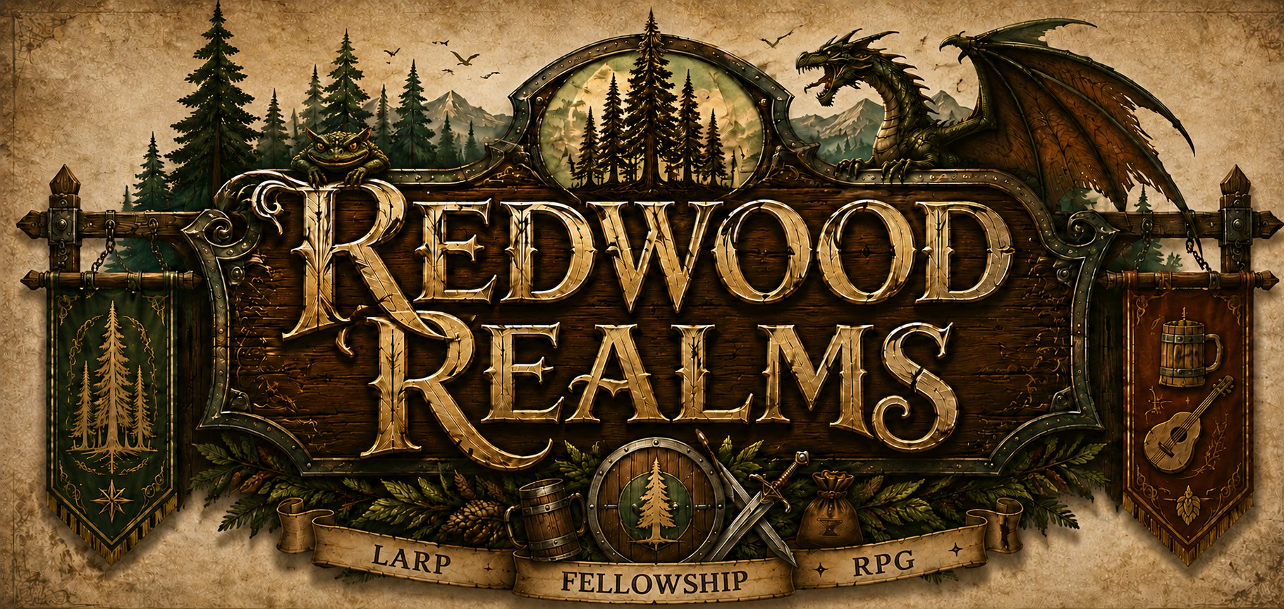 Redwood Realms — LARP, Fellowship, RPG